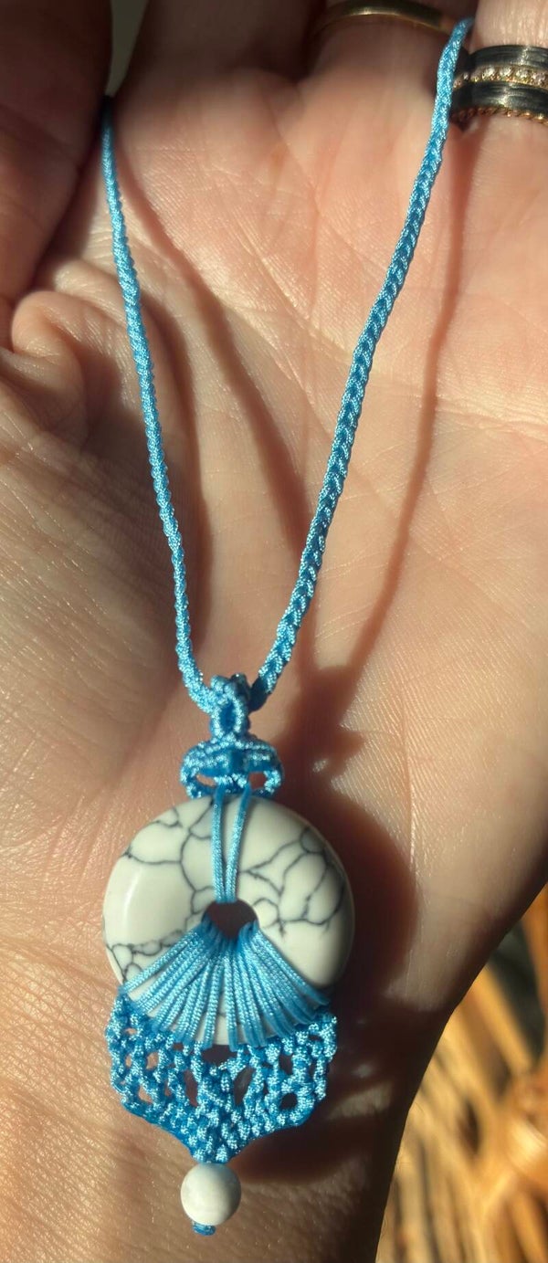Macramé halskæde