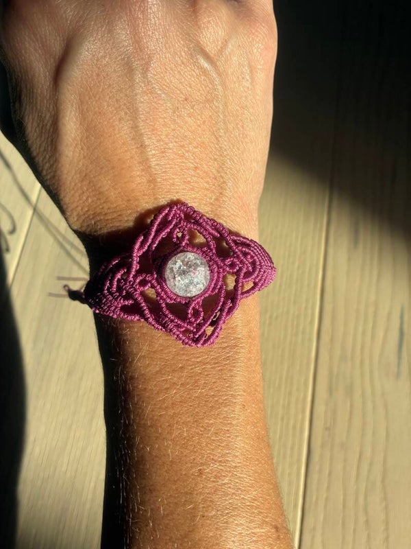 Macramé armbånd