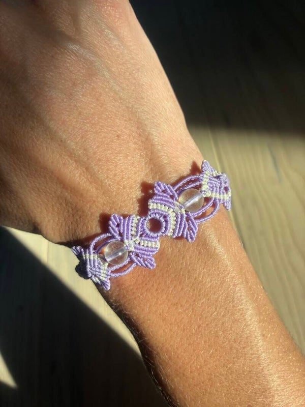 Macramé armbånd