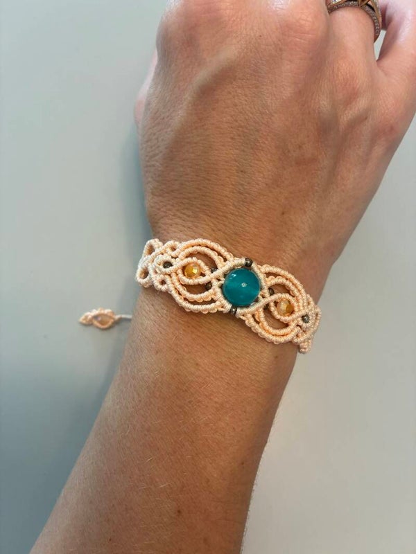 Macramé armbånd