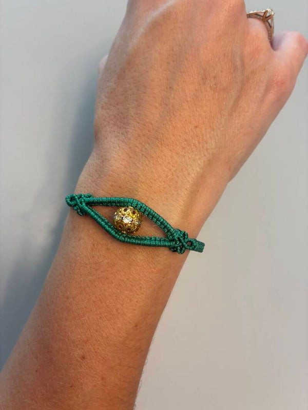 Macramé armbånd