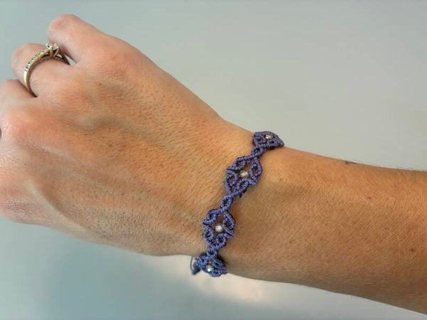 Macramé armbånd