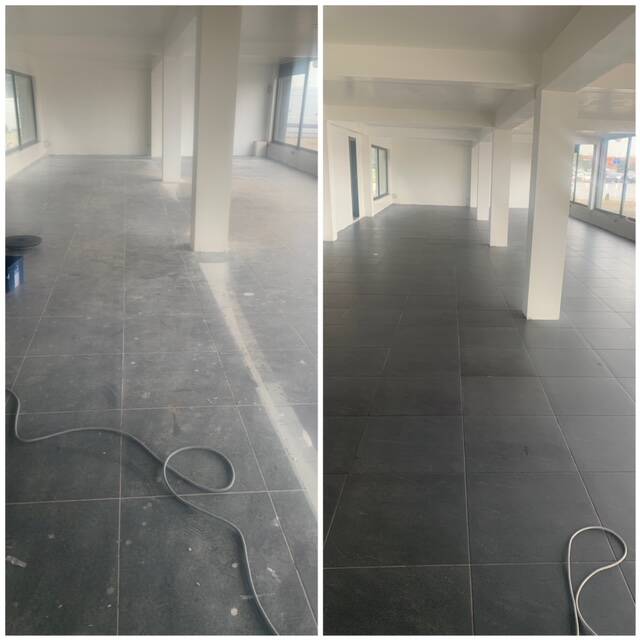 Reiniging keramische tegelvloer