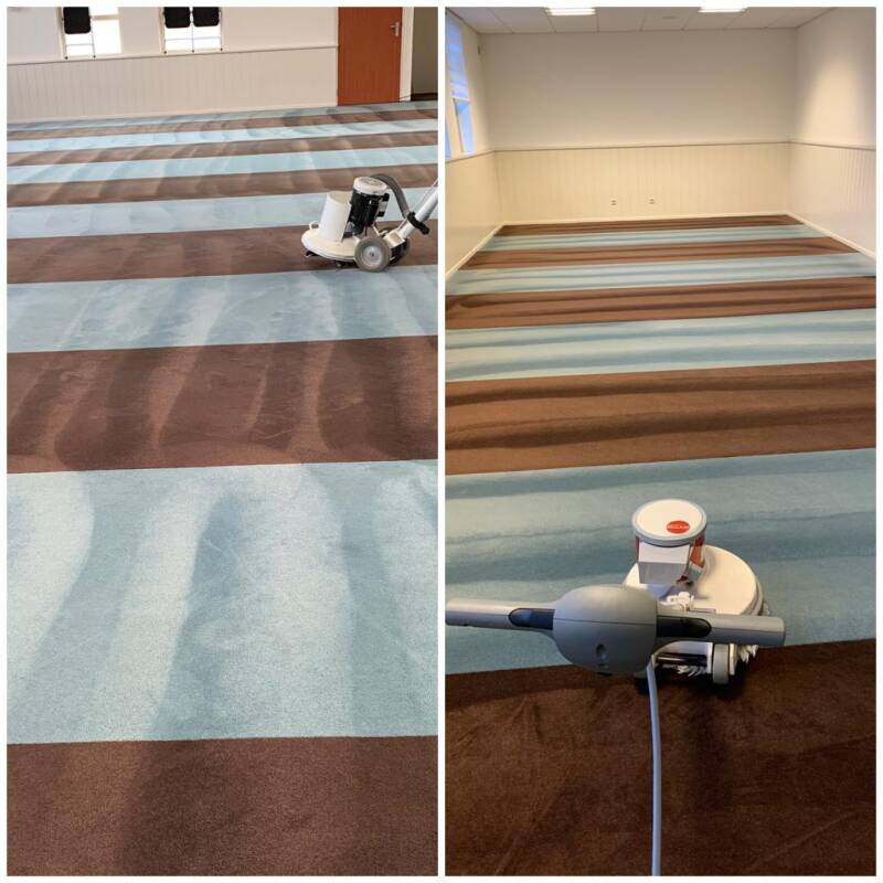 Tapijtreiniging moskee