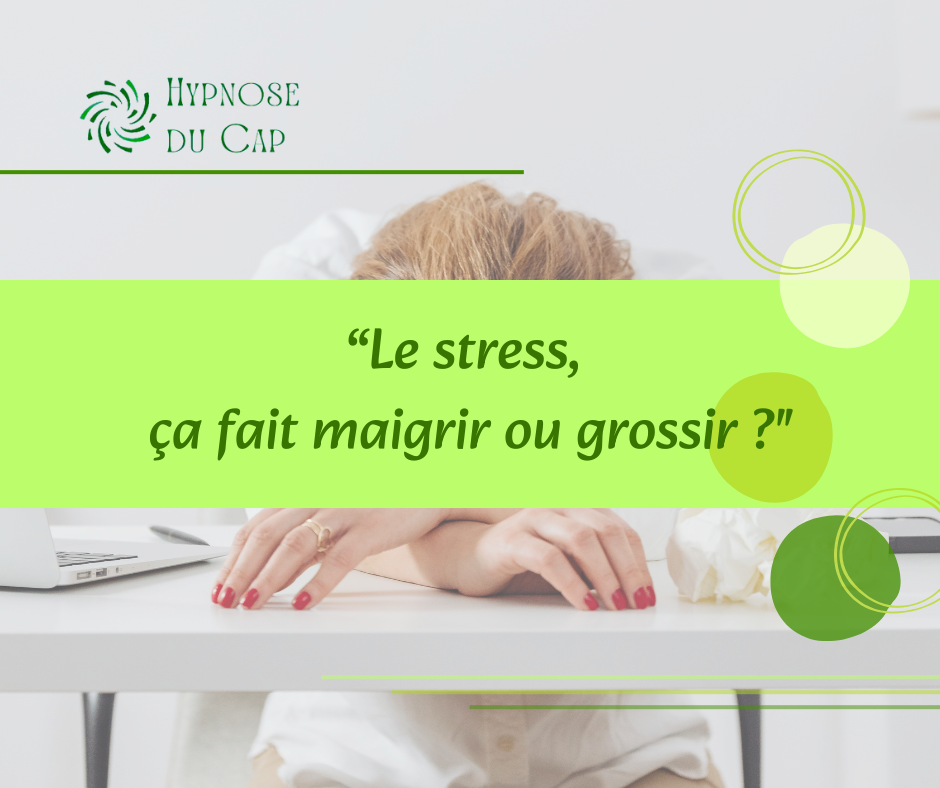 Photo qui illustre un article sur le stress et son impact sur la prise ou la perte de poids.