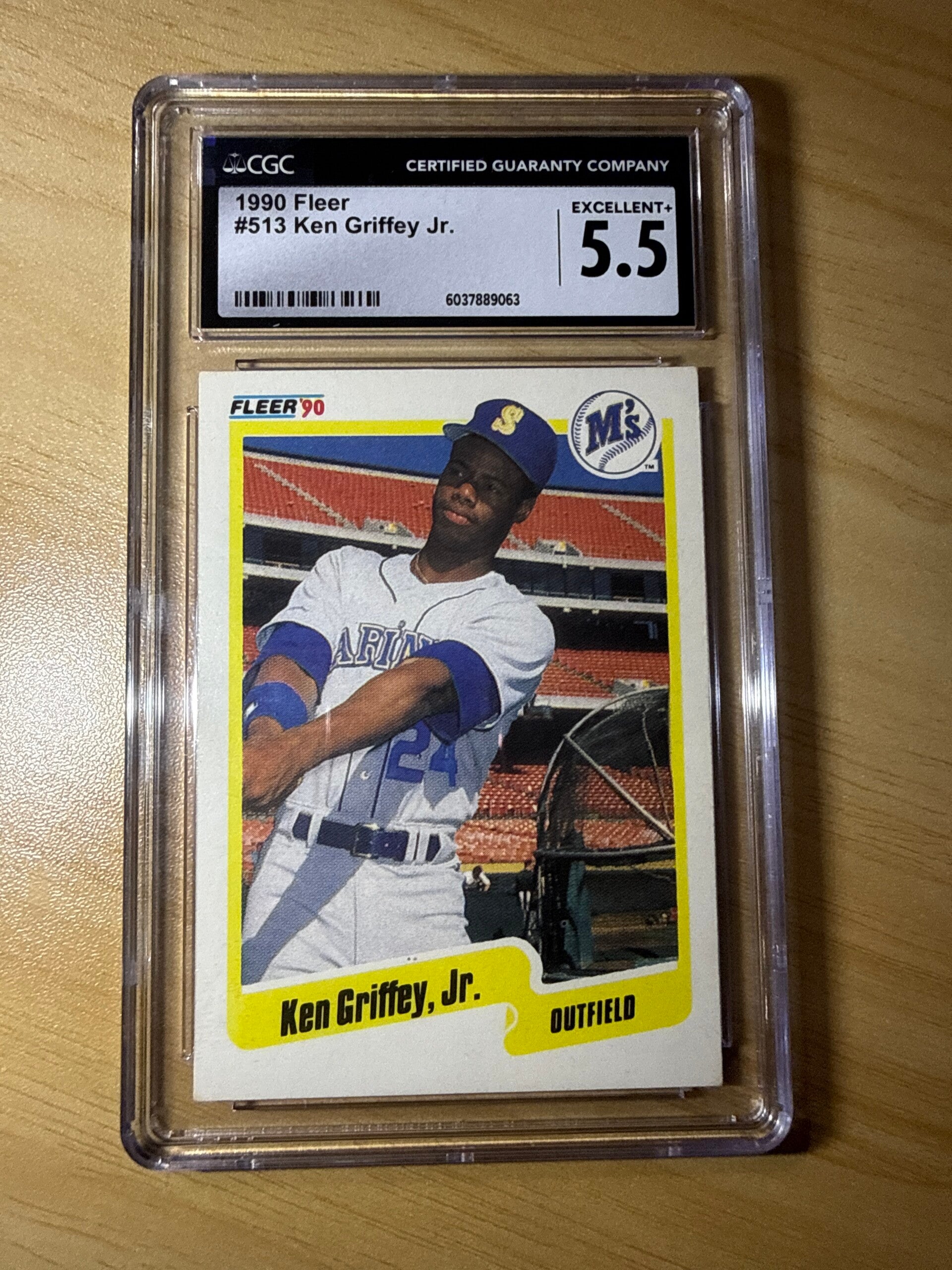MLB- 1990 Ken Griffey JR CGC 5.5