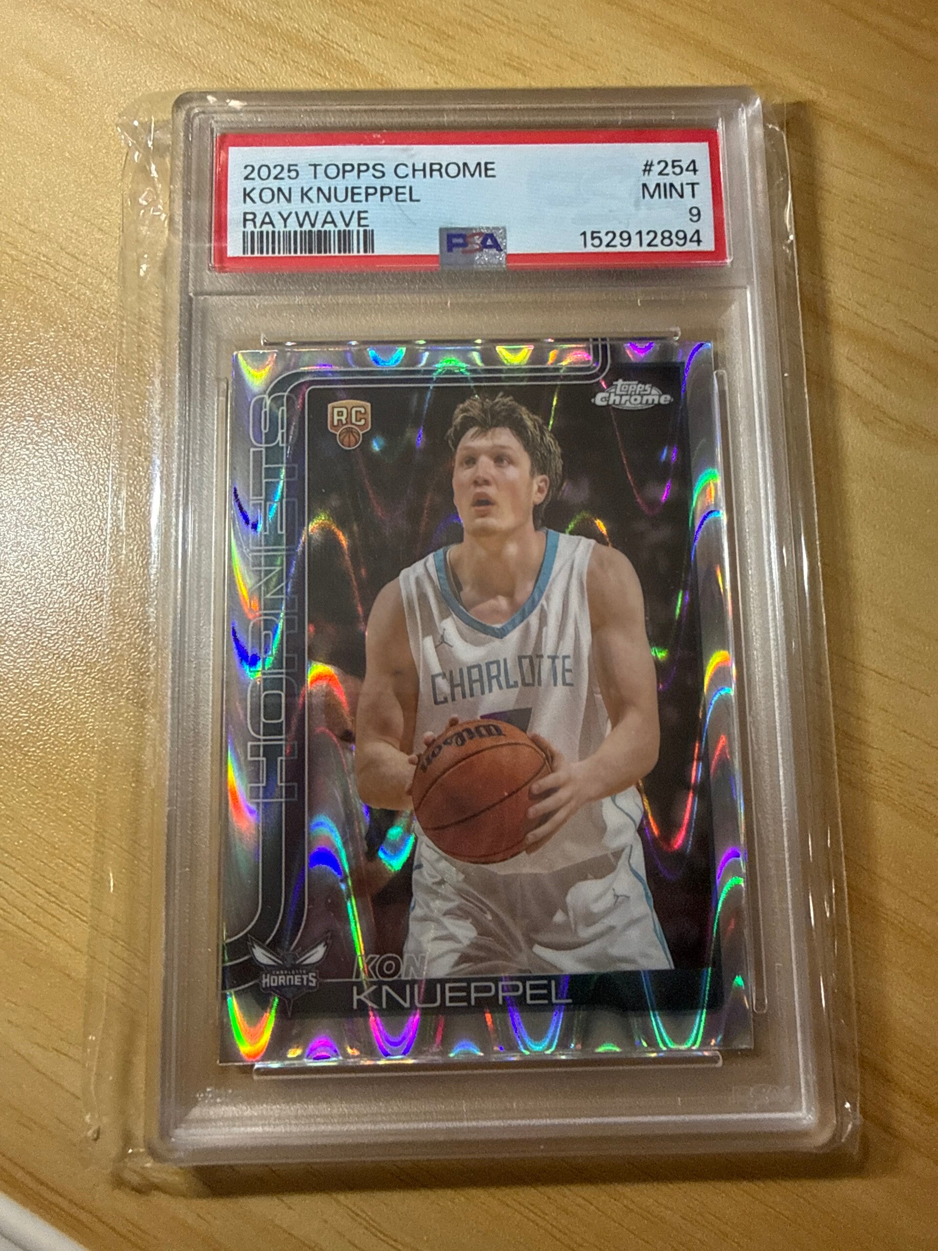 2025 Topps Kon Knueppel RC PSA 9
