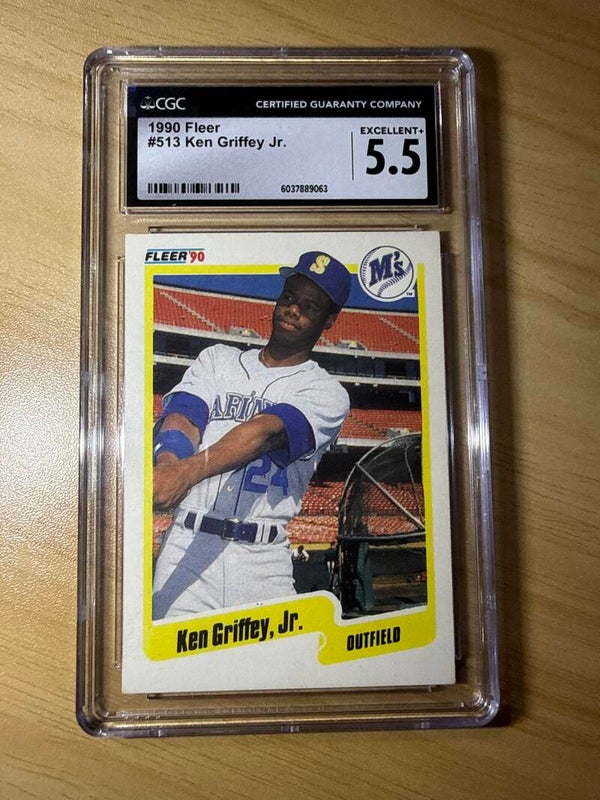 MLB- 1990 Ken Griffey JR CGC 5.5