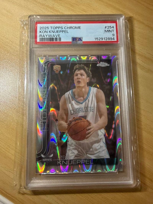 2025 Topps Kon Knueppel RC PSA 9