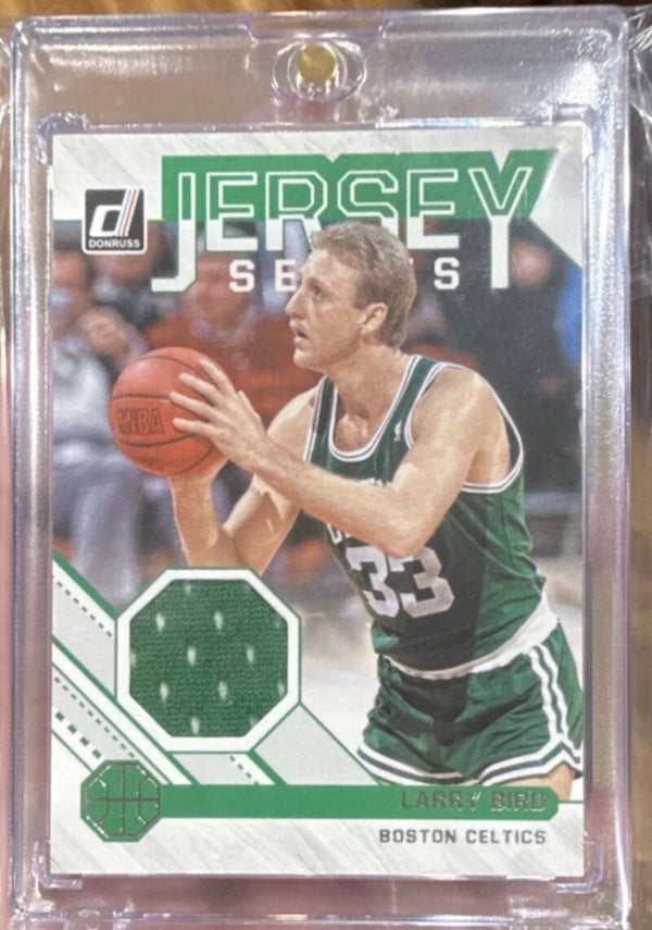 2020-21 Jersey Series Larry Bird- Game Worn