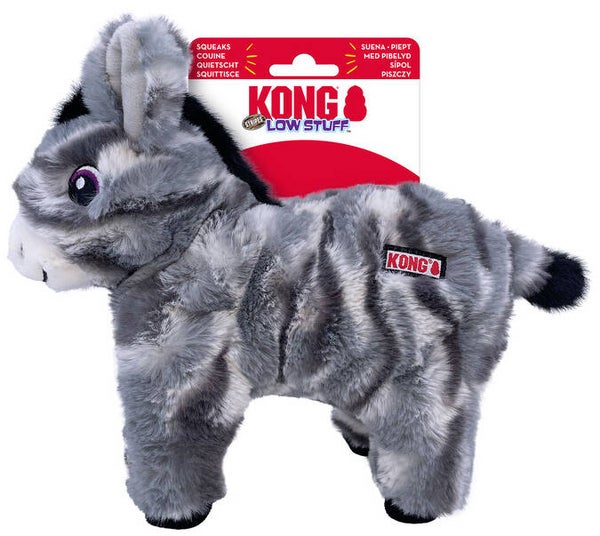 Kong hond low stuff stripes donkey medium