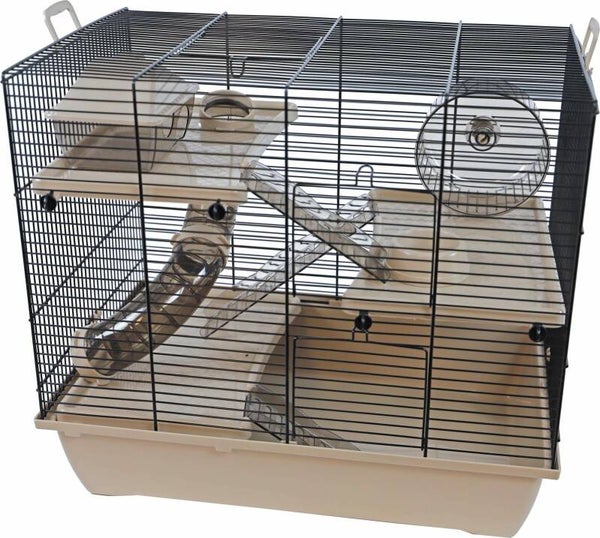 Interzoo hamsterkooi Pinky 3, beige