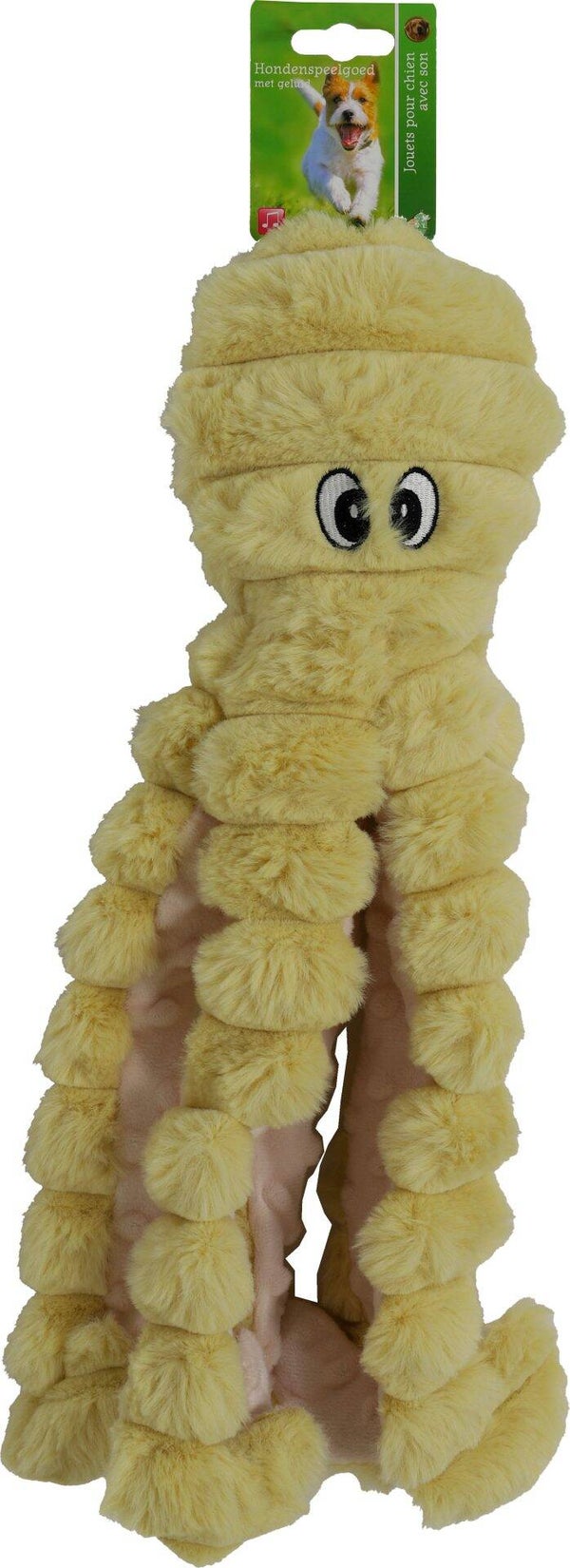Boon hond speelgoed octopus corduroy 40cm.