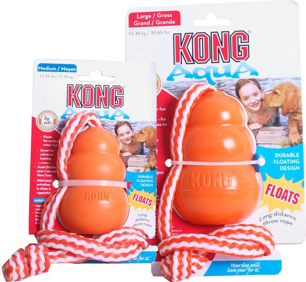 Kong Aqua met touw (drijvend)