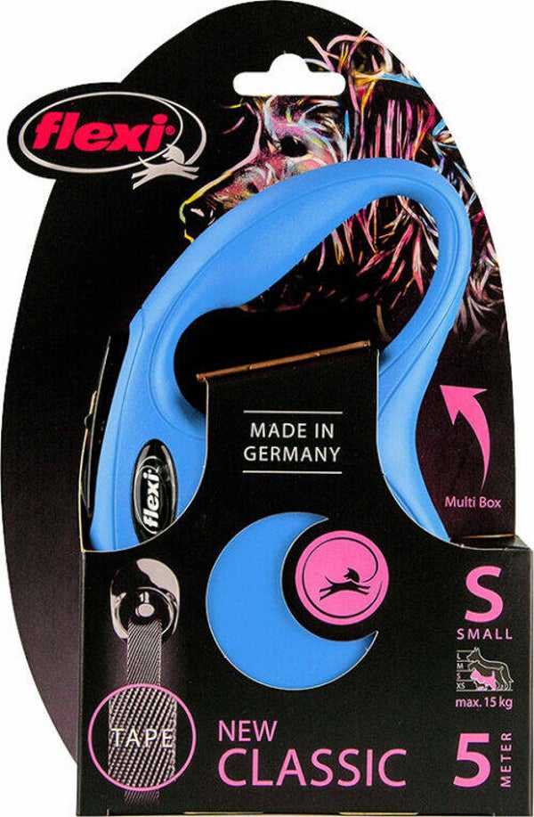 Flexi Classic Band S - 5m - Blauw