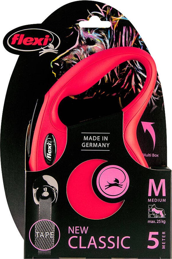 Flexi Classic Band M - 5m - Rood