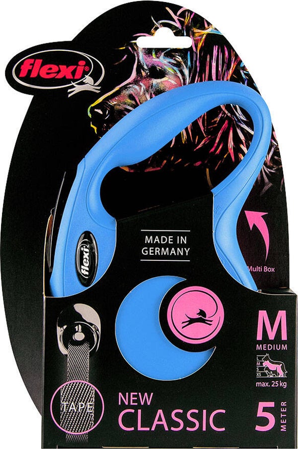 Flexi Classic Band M - 5m - Blauw