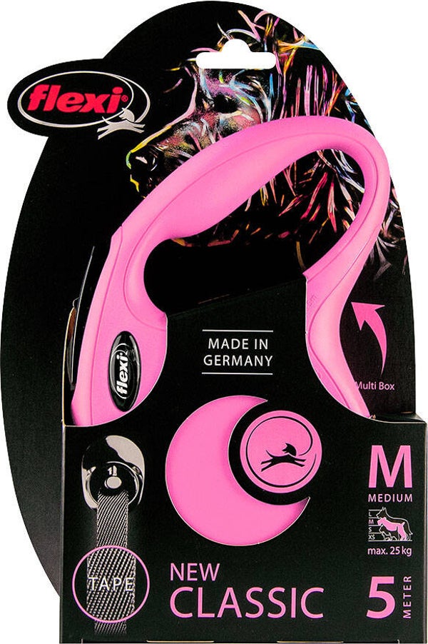 Flexi Classic Band M - 5m - Roze