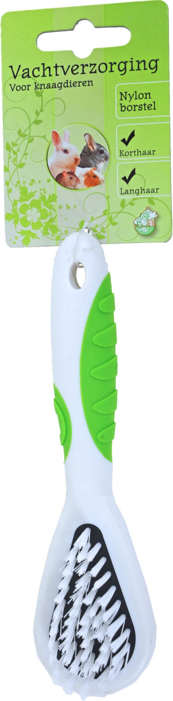 Boon vachtverzorging knaagdier borstel, nylon