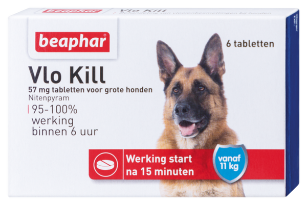 Vlo Kill+ hond vanaf 11kg - 6st.