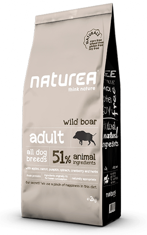 Naturea Naturals Dog Adult - 51% Wild Boar