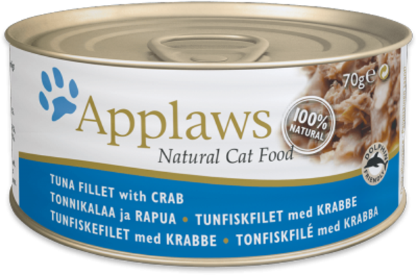 Applwas Tonijnfilet met Krab - 24x 70gr.
