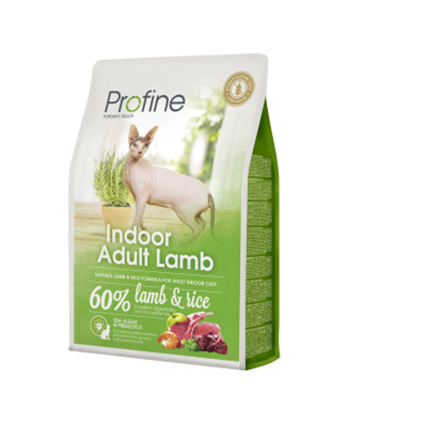 Profine Kat Indoor Adult Lam - 60% Lam & Rijst