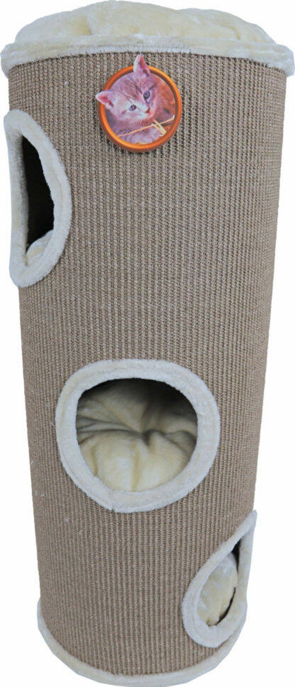 Klimton sisal 3 gaats taupe/beige, 100 cm.