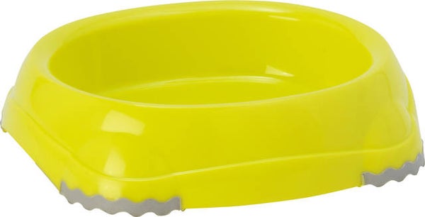Moderna plastic kattendrinkschotel 'Smarty', yellow.