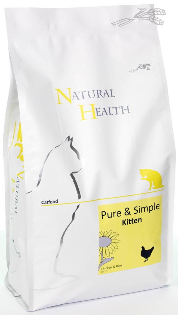 Natural Health Kittenfood - Kip & Rijst