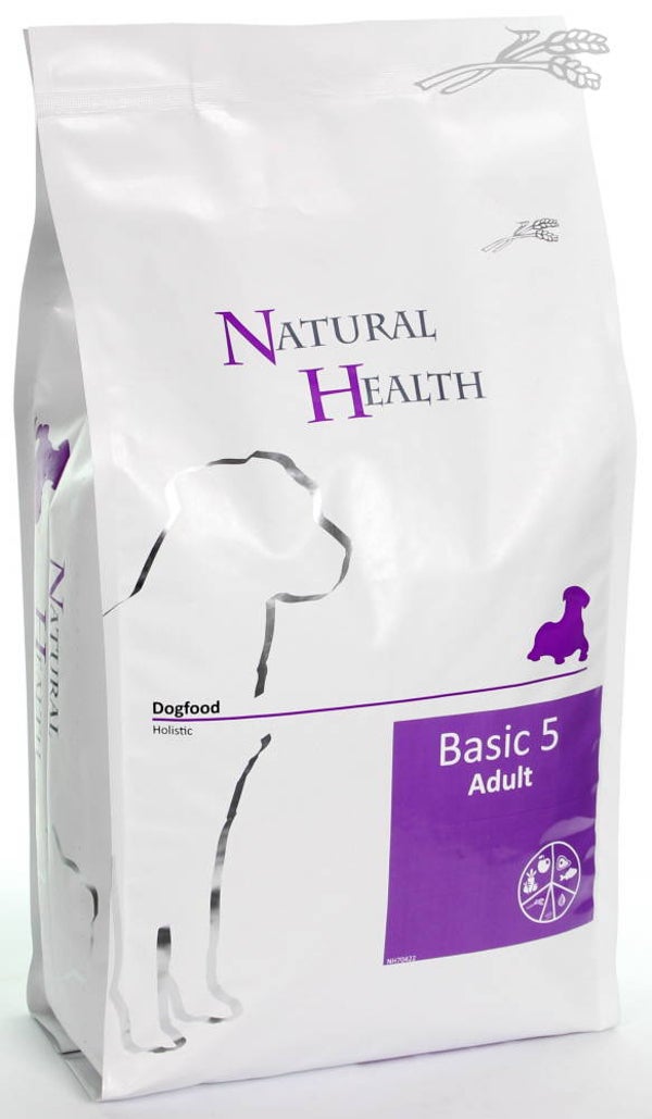 Natural Health Dog Basic 5 Adult - Schijf van 5