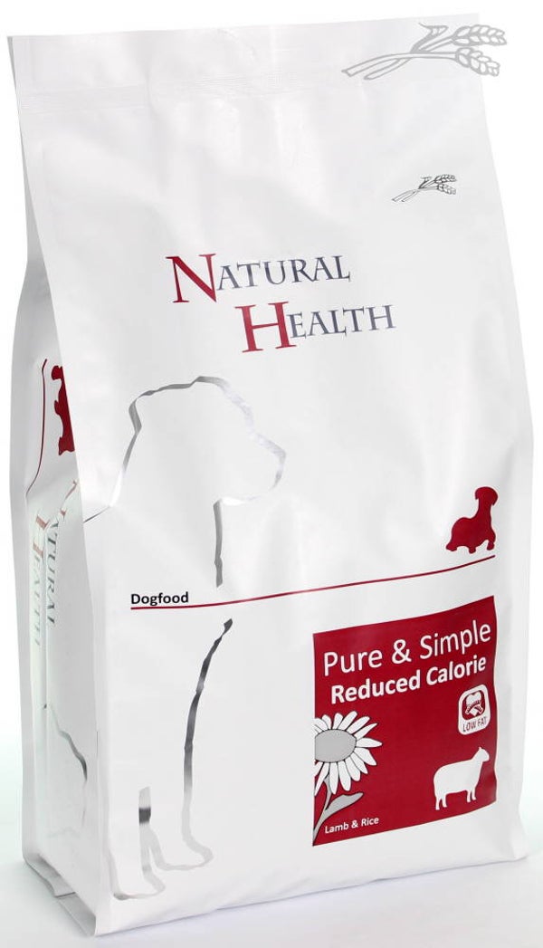 Natural Health Dog Adult Lam & Rijst Reduced Calorie