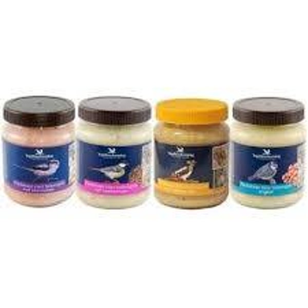 Pindakaas potten vogelbescherming