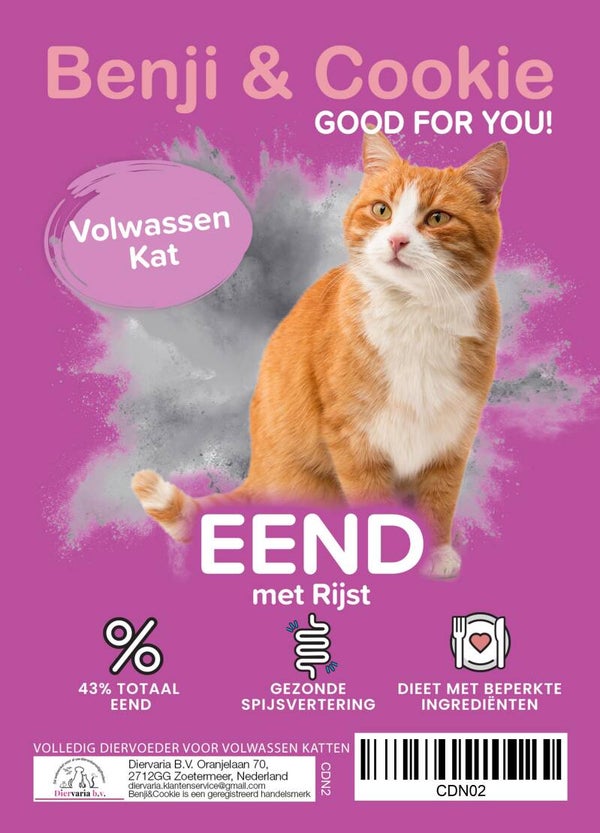 Benji & Cookie GFY kat eend