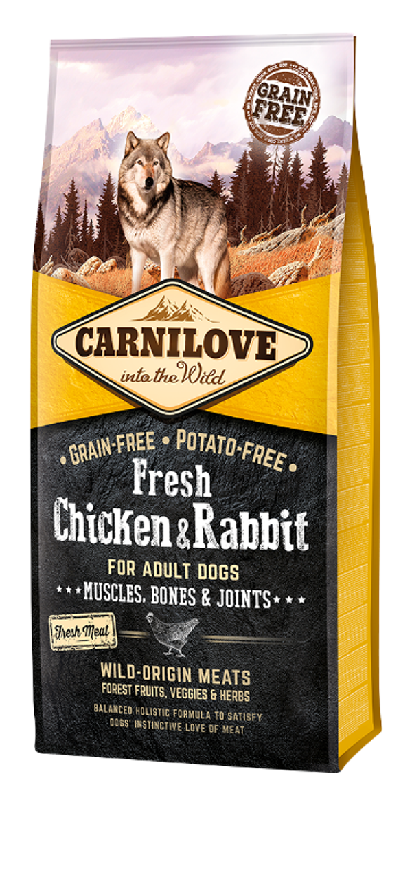 Carnilove Grain Free FRESH Chicken & Rabbit