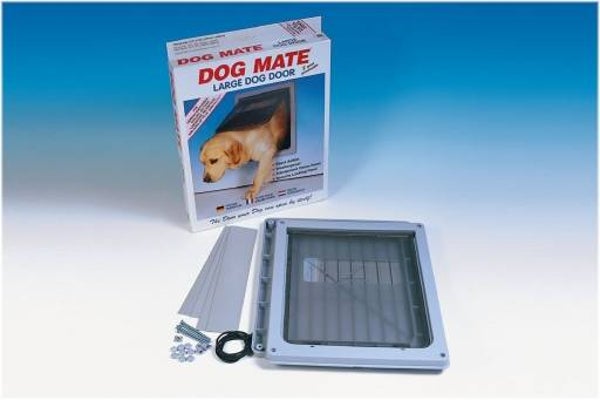 DOGMATE Hondendeur L 216 wit
