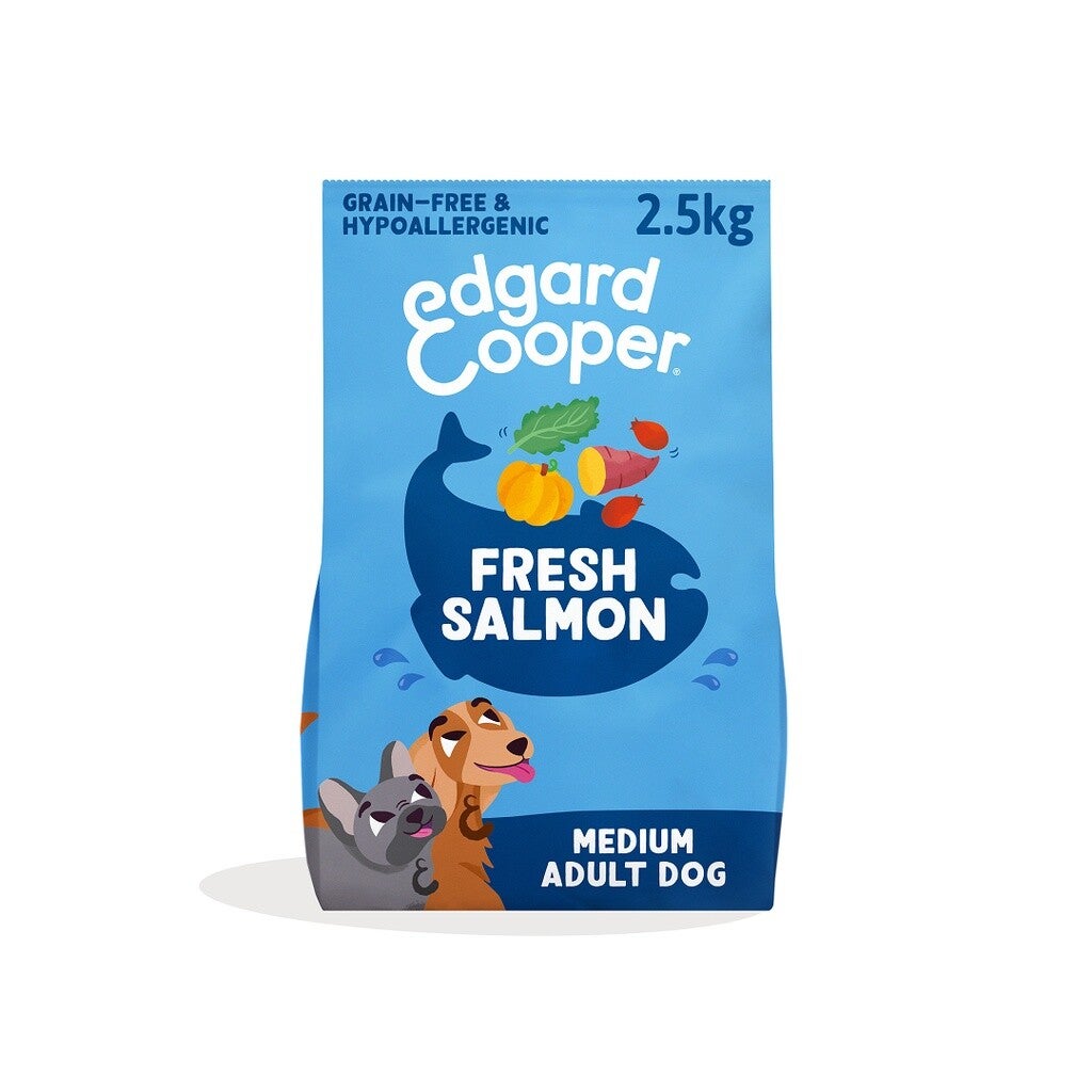 Edgard & Cooper Dog Medium Adult Salmon