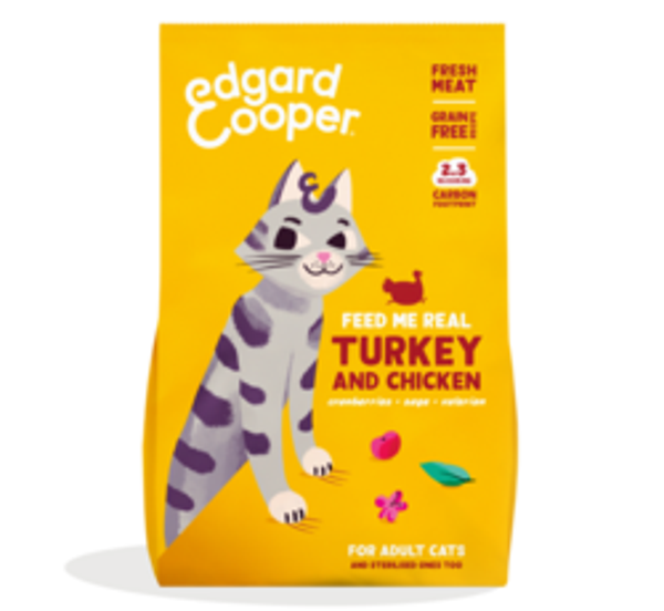 Edgard & Cooper Cat Adult Turkey And Chicken
