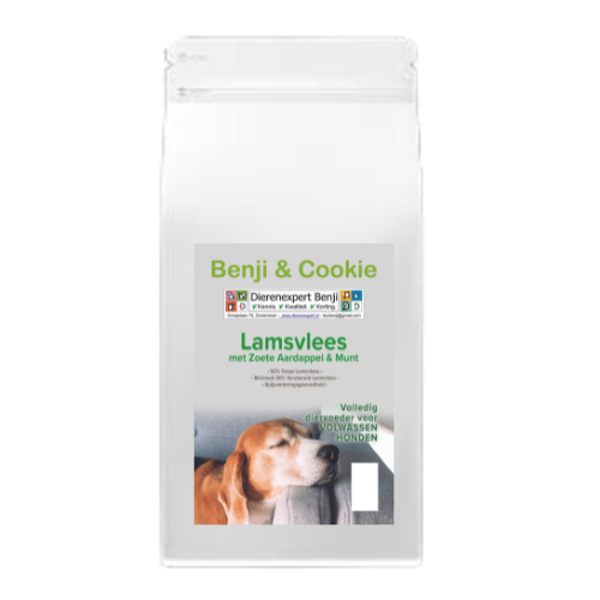 Benji & Cookie Hond Graanvrij Lamsvlees - Small breed