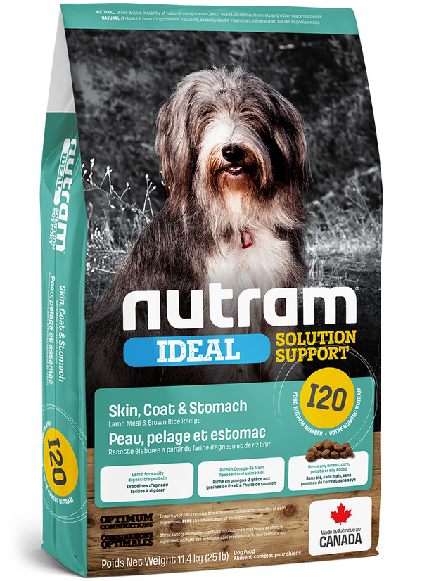Nutram Dog Adult Sensitive I20 - Lam & Bruine Rijst - IDEAL
