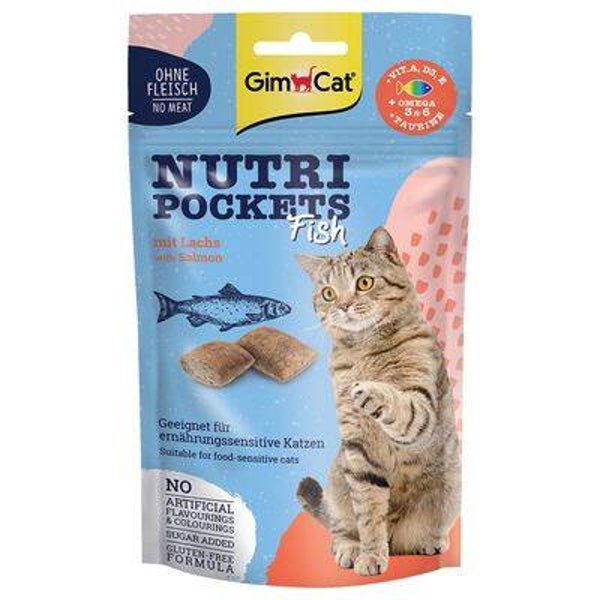 GimCat Nutripockets Fish