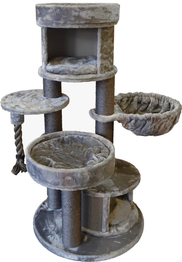 Boony krabpaal Kamet grijs/antraciet - 135cm.