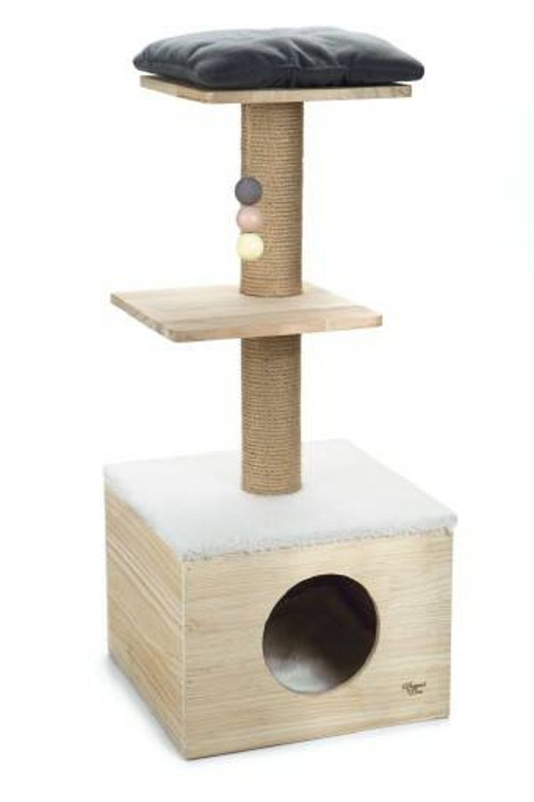 BZ. houten krabmeubel Kamina