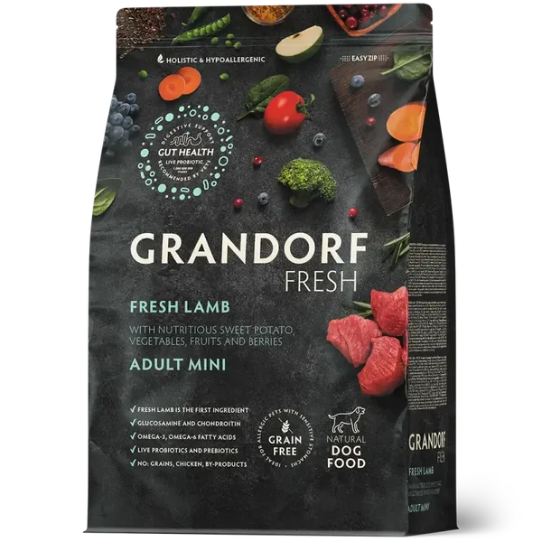 Grandorf Fresh Hond Lamsvlees - Mini