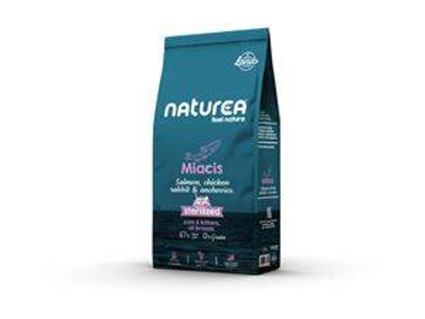 Naturea Cat Lands Miacis Zalm, Kip, Konijn en Ansjovis