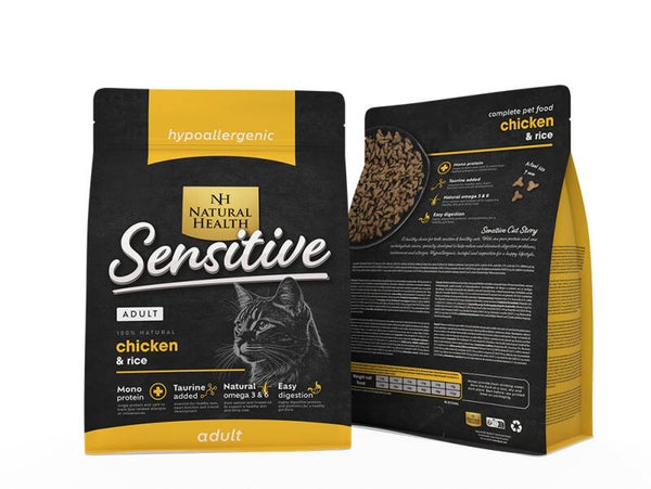 Natural Health Adult Catfood - Kip & Rijst