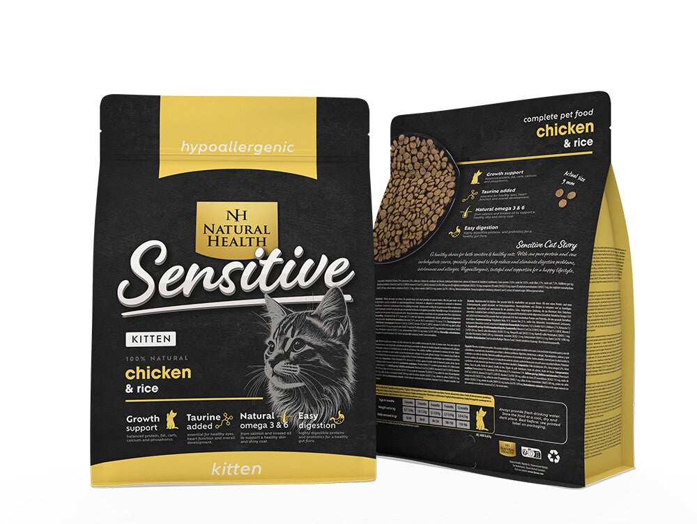Natural Health Kittenfood - Kip & Rijst