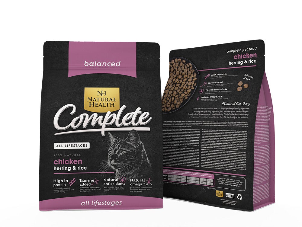 Natural Health Adult Catfood - Basic 5  - schijf van 5