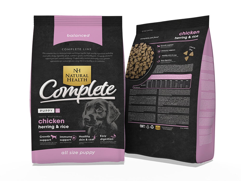 Natural Health Dog Basic 5 Puppy  - Schijf van 5