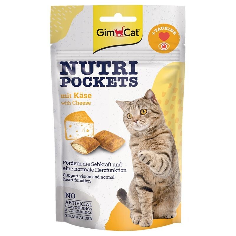 GimCat Nutri Pockets Kaas.